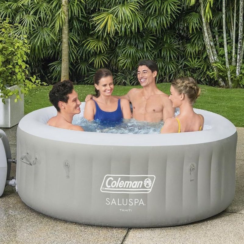 Create Your Backyard SPA with a 4-Person Hot Tubc| For USA | Buyfect