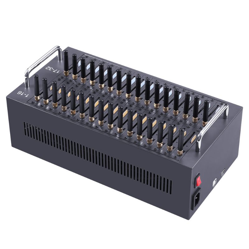 Best 32-Port GSM Modem for Bulk SMS Gateway | USA & Canada