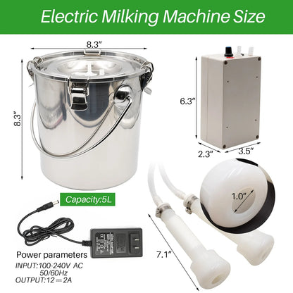 goat milking machine