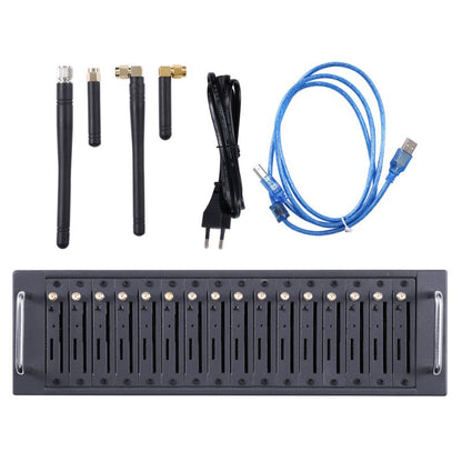 Send Up To 24,000 Bulk SMS/hr With Our 16-Port GSM Modem Pool. Supports US & CA carriers. Includes Free SMS Software!