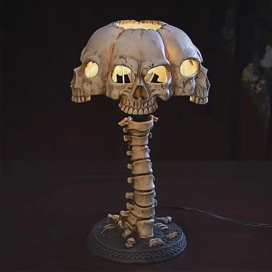 Halloween 3D Gothic Skull Table Lamp